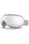 Eye Massager with Heat & Vibration, Bluetooth Music, USB Rechargeable - White