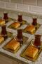 Luxury 6-Piece Stainless Steel Gold Color Baton for Tea, Coffee, Cake, Etc. Dowery and Snugness Tray - 3