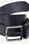 Genuine Leather 4cm Men's Sports Belt 513 Dark Blue - 3