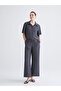Modal Blend Women's Crop Shirt - 2