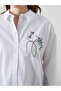 Floral Poplin Women's Shirt - 3