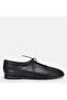 Large Size Women's Flat Shoes Black with Laces 41-42-43-44 - 7