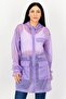 جاكيت نسائي مقاوم للرياح بأكمام طويلة، أرجواني