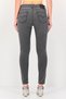 Women Skinny Fit Washed Stretchable Jeans, Wash Black - 3