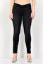 Women Skinny Fit Dark Wash Stretchable Denim, Black