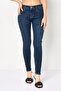Women Skinny Fit Washed Stretchable Jeans, Blue