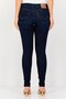 Women Skinny Fit High Rise Stretchable Jean, Medium Dark Blue - 4