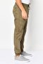Men Regular Fit Plain Cargo Pants, Khaki - 3
