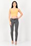 Women Skinny Fit Washed Stretchable 711 Jeans, Grey - 2