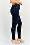 Women Skinny Fit Washed Stretchable Jeans, Blue - 2
