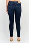 Women 711 Skinny Fit Washed Stretchable Denim Jeans, Navy - 4