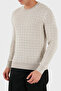 100% Wool Regular Fit Crew Neck Sweater Men's Sweater 57101 14401 005 - 2