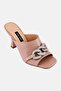 Women Slip On Sandals, Nude
