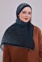 Grass Green Leopard Pattern Soft Scarf - 3