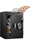 Depository Safe Box With Drop Slot , Digital Combination Lock 56kg, RB-DS48 Black
