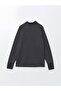 High Collar Long Sleeve Men's Sports T-Shirt - 6