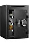 Depository Safe Box With Drop Slot , Digital Combination Lock 56kg, RB-DS48 Black - 7