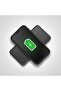 Fast Charge Power Bank with Qi 10W Wireless Charging, 10,000 mAh, Black - 5