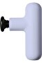 Portable Massage Gun - Lightweight Compact, 4 Heads, 4 Speeds, 2000mAh - Baby Blue - 4