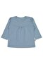 6-18 Months Girls' Top with Front Piece - Blue