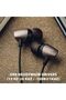 Mythro C Aluminum In-Ear USB-C Earphones with Microphone (Jet Silver) - 3