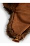Suede Look Faux Fur Ushanka - 3