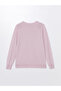 Crew Neck Solid Long Sleeve Women's Knitwear Sweater - W4Dt10Z8 - 7