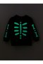 Lcw Kids Siyah H12 Bisiklet Yaka Uzun Kollu Erkek Bebek Sweatshirt - 8