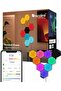 Shapes Ultra Black Hexagon Starter Kit, 9 Smart Light Panels LED RGBW