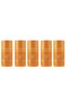 Set of 5 Organic 50 Spf Mineral Filtered Tinted Sunscreen Cream - Medium Ecocert Cosmos