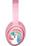 CosmosFun Active Noise Cancellation Kids Bluetooth Headphones - Pink - 3
