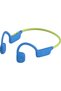 myFirst Headphones Airwaves Open-Ear Air Conduction Wireless Headphones for Kids with Safe Listening and Long Battery Life (Blue)