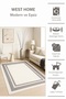 Machine Washable Non-Slip Sole Stain Resistant Digital Kitchen Rug Living Room Rug and Runner Rug - 2