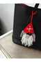 Bag Charm Christmas Gnome Amigurumi Bag and Accessory Bag and Charm / Christmas Gnome Tree Ornament