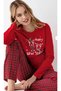Mother-Daughter New Year, Christmas, Winter Themed 100% Cotton Pajama Set (Sold Separately) - 3