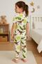 Dinosaur Patterned Girls and Boys Very Cute Pajama Set - 7