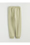 Beige Elastic Waist Boys Jogger Sweatpants 2-Piece - 7