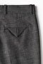 Wool-blend bootcut trousers - 6
