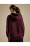 Typography Print Hoodie with Long Sleeves - 4