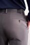 Men's Anthracite Side Pocket Cotton Comfort Fit Chino Trousers 1003255166 - 5