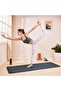 Extra Thick Exercise Yoga Gym Floor Mat with Carrying Strap - 7