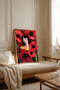 One Piece Wooden Framed Living Room Hall Kitchen Painting Tk2383
