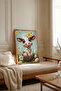 One Piece Wooden Framed Living Room Hall Kitchen Painting Tk2418