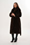 Full Length Mink Leopard Coat - 2