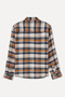 Men's Navy Blue Regular Fit Plaid Long Sleeve Shirt - 6