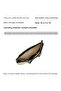 Yoyo Shoulder Bag, cowhide & raffia combination crescent armpit bag - 6
