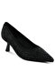 Women Breathable Flyknit Rhinestone Pumps in Black