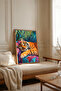 One Piece Wooden Framed Living Room Hall Kitchen Painting Tk2413