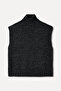 Women's Anthracite Turtleneck Sweater - 5