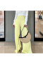 Yoyo Shoulder Bag, cowhide & raffia combination crescent armpit bag - 3